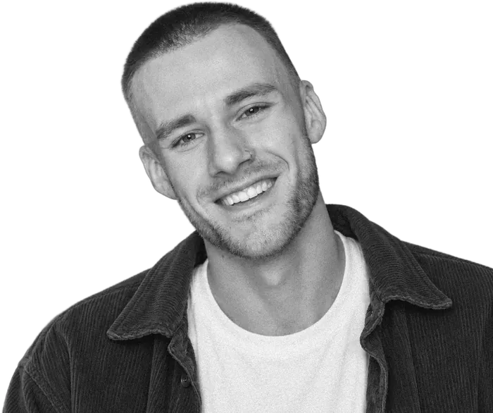 Dalton Shooks, smiling
